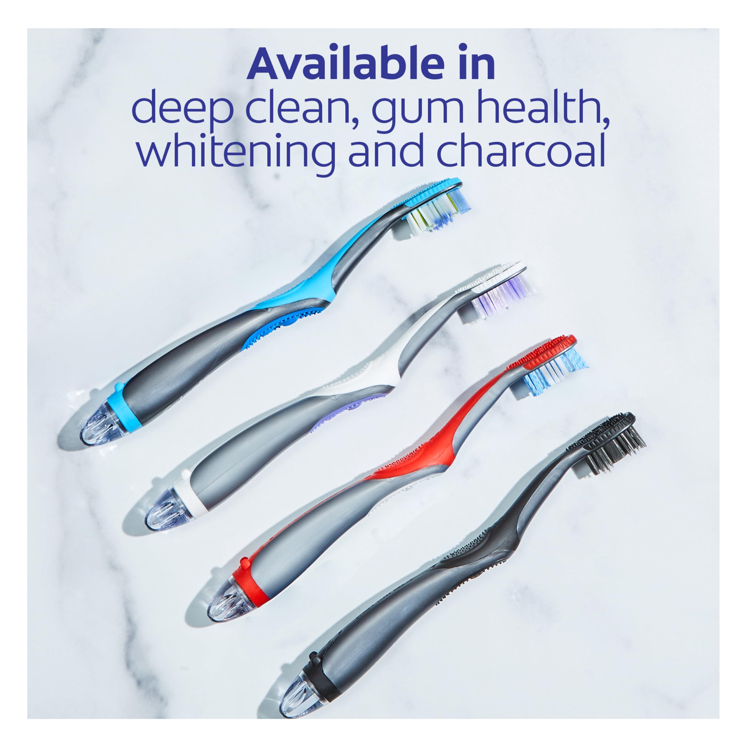 Colgate Total Advanced 360 Floss Tip Sonic Battery Powered Toothbrush, 2 Pack