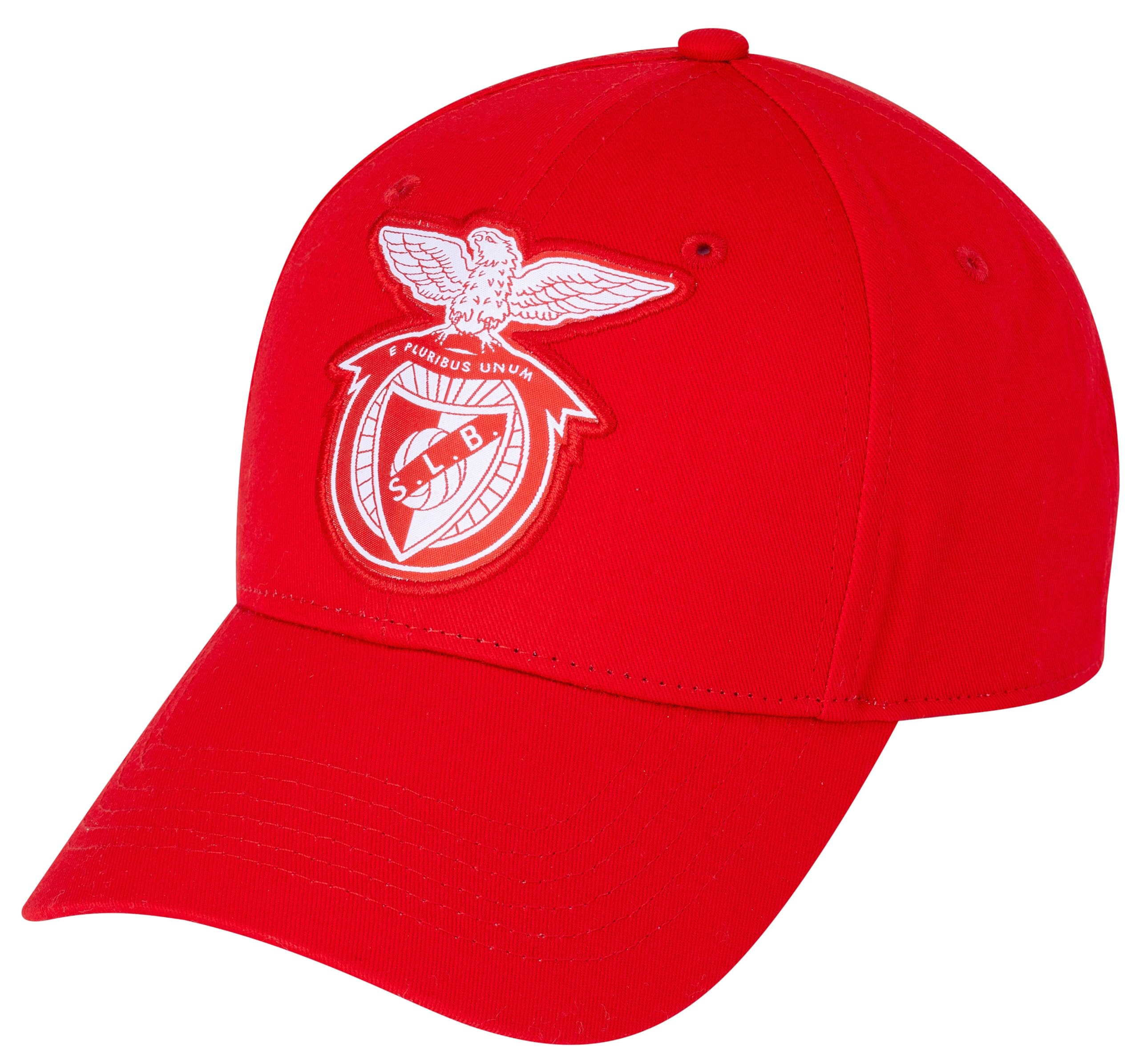 SL Benfica Official Collection Men's Cap - Adjustable Size, Red, One Size