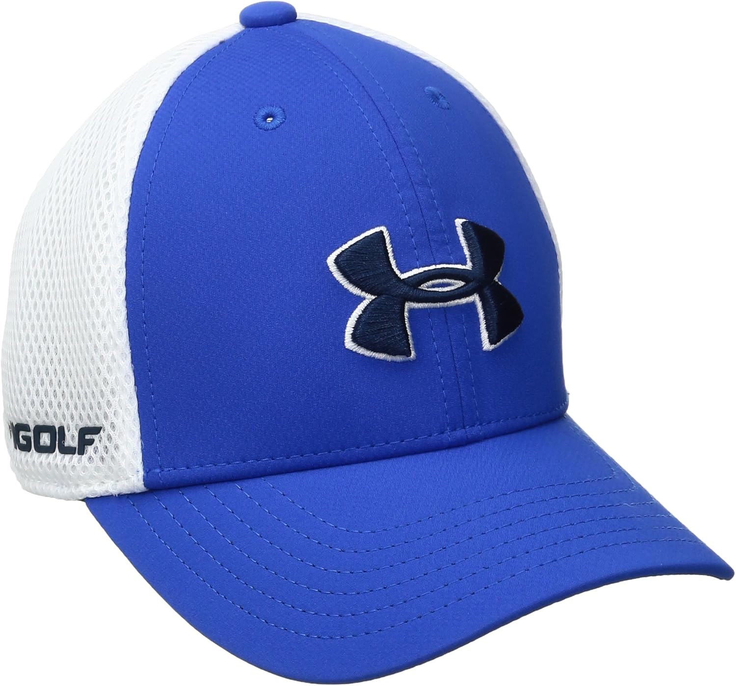 Under Armour Boys' Classic Mesh Golf Hat, Ultra Blue (907