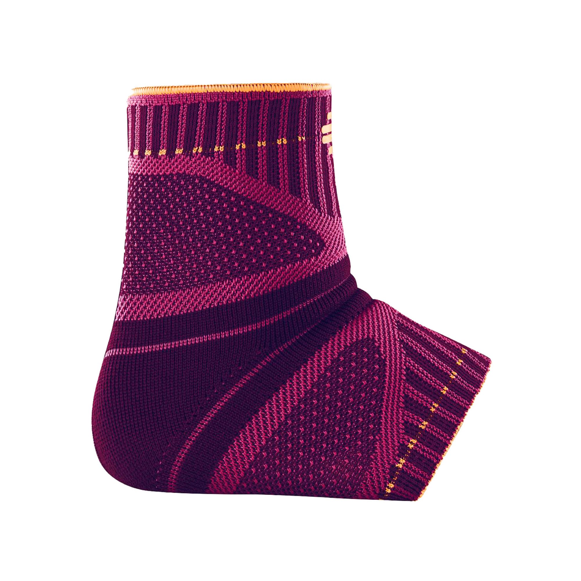 BAUERFEIND, 1 Ankle Support for Sports, To support the ankle joint during sports, For competition and training, Right/Left Brace, Size: XXL, Pink, 11419481950015