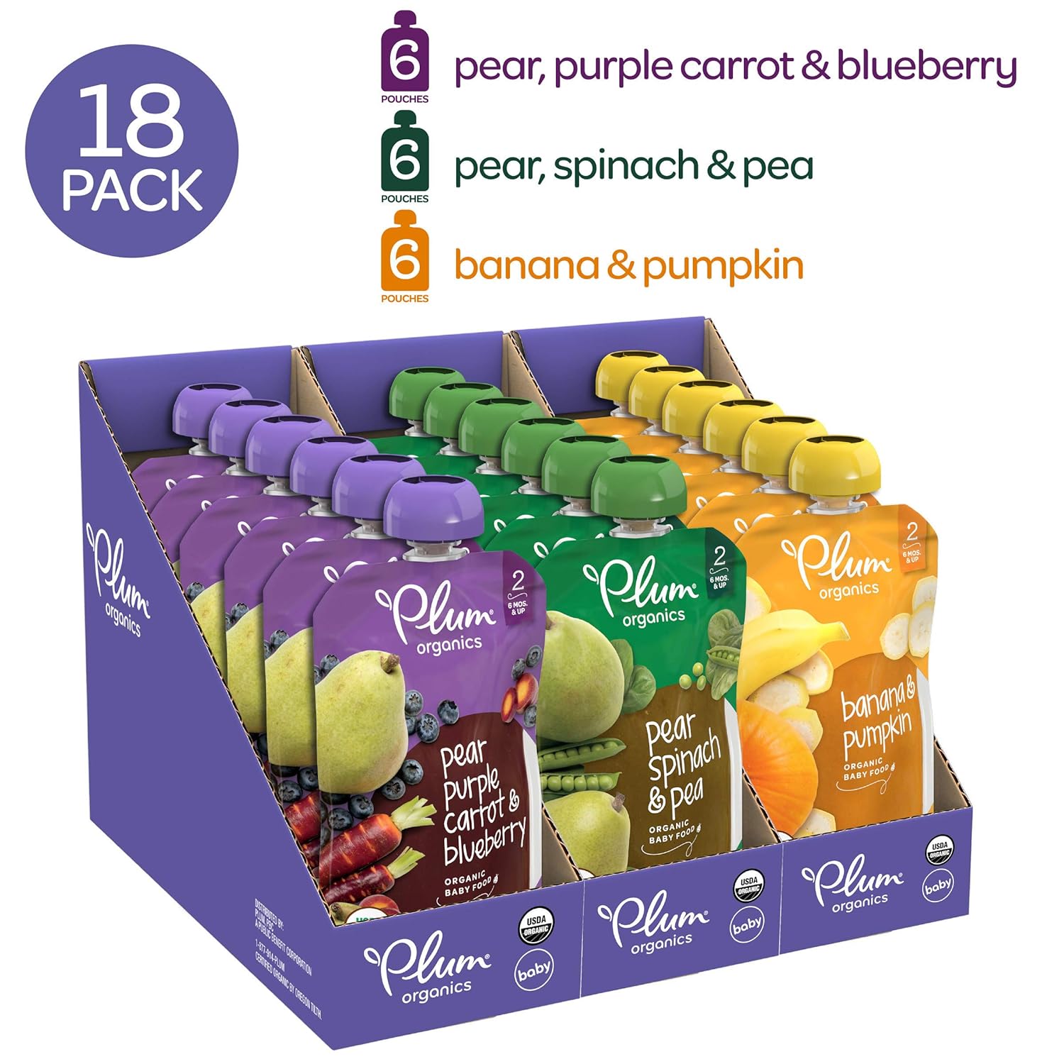 plum organics organic baby food