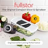 Fullstar PRO 6-in-1 Kitchen Mandoline Slicer Spiralizer Julienne White view 2