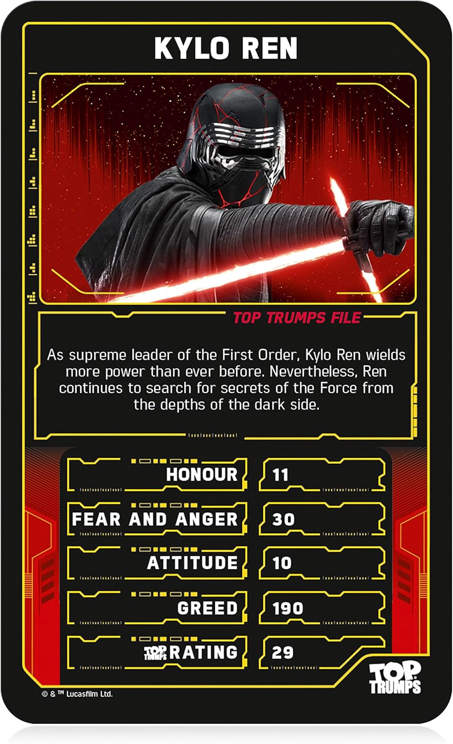 Star Wars The Rise of Skywalker Top Trumps Card Game - Image 5