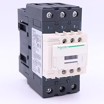 Lc1d50ab7 New Schneider Ac Contactor Lc1 D50ab7 3p 50a 24v Ac Coil Amazon Com Industrial Scientific