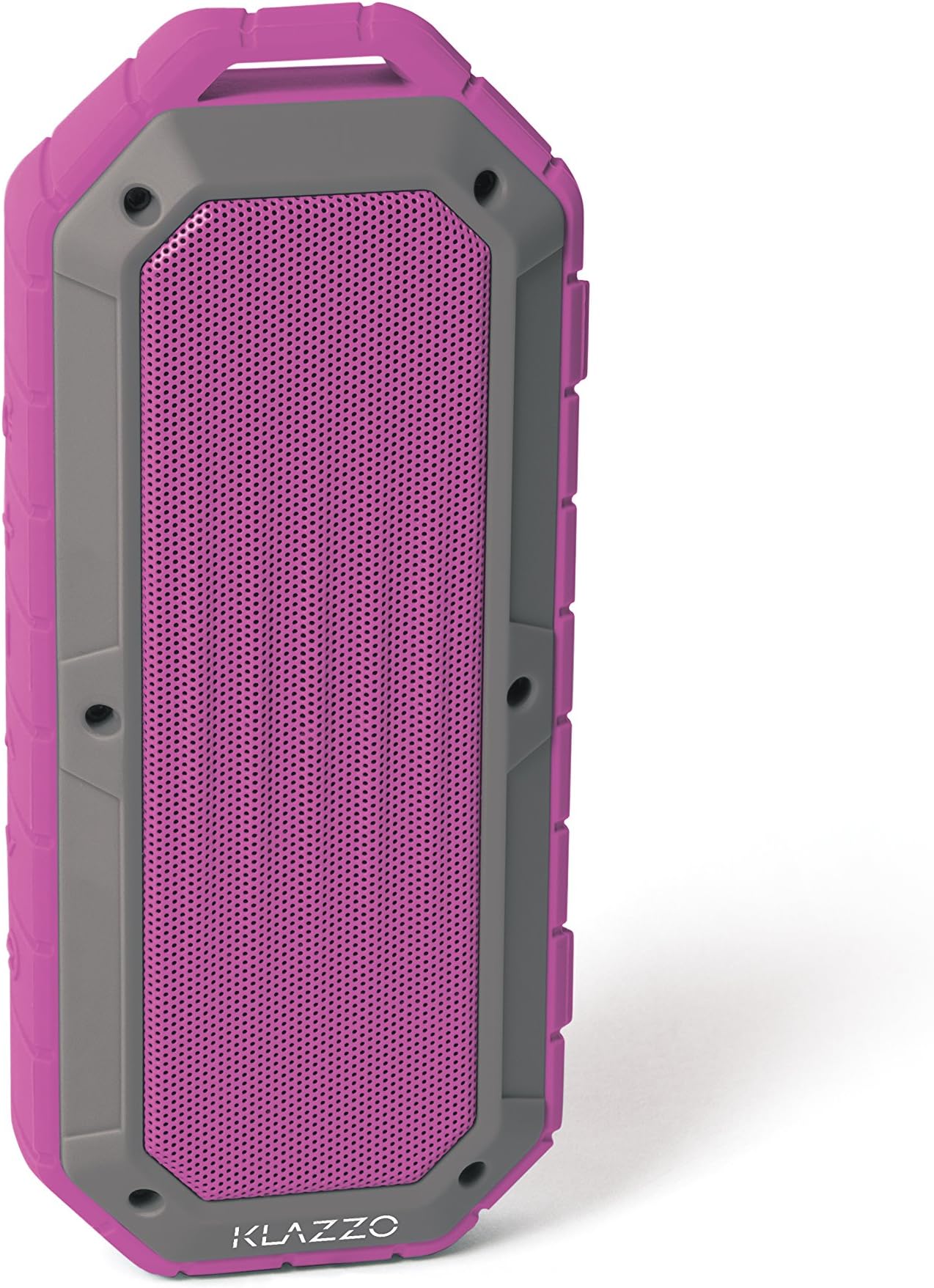 KLAZZO Beach Bomb IP66 Waterproof Shockproof Portable Bluetooth Speaker with Built in Mic Aux-in and 2,000mAh Battery - Violet (VLT)