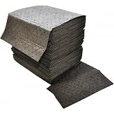 Spilfyter DB-72 Gray Universal Sorbent MRO Medium Weight Absorbent Pad, 18" Length x 16" Width, Case of 100