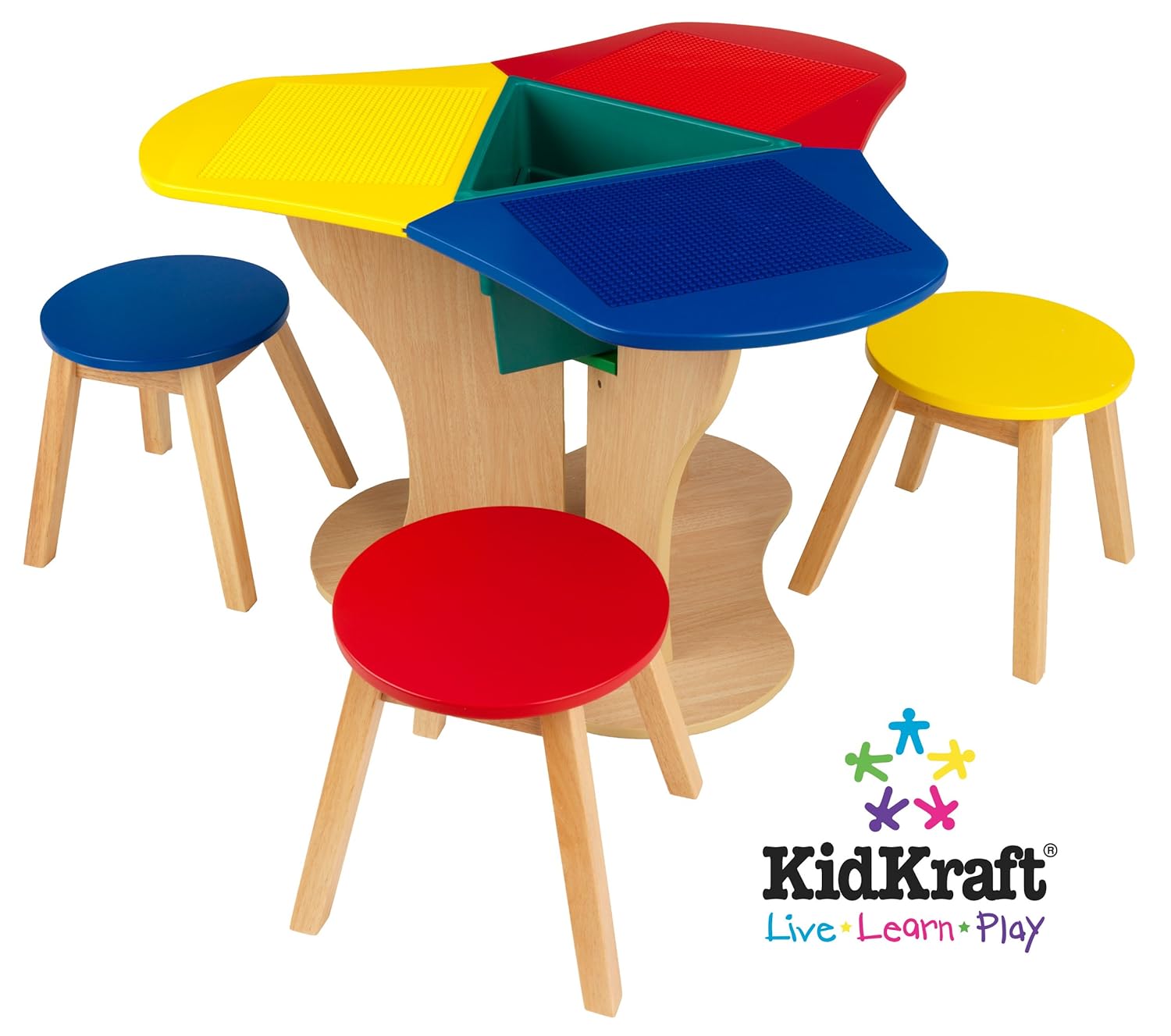 KidKraft Activity Center with Stools Toys & Games