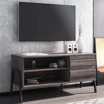 Wampat Fernsehtisch Tv Schrank Holz Fernsehschrank Fur Amazon De Elektronik