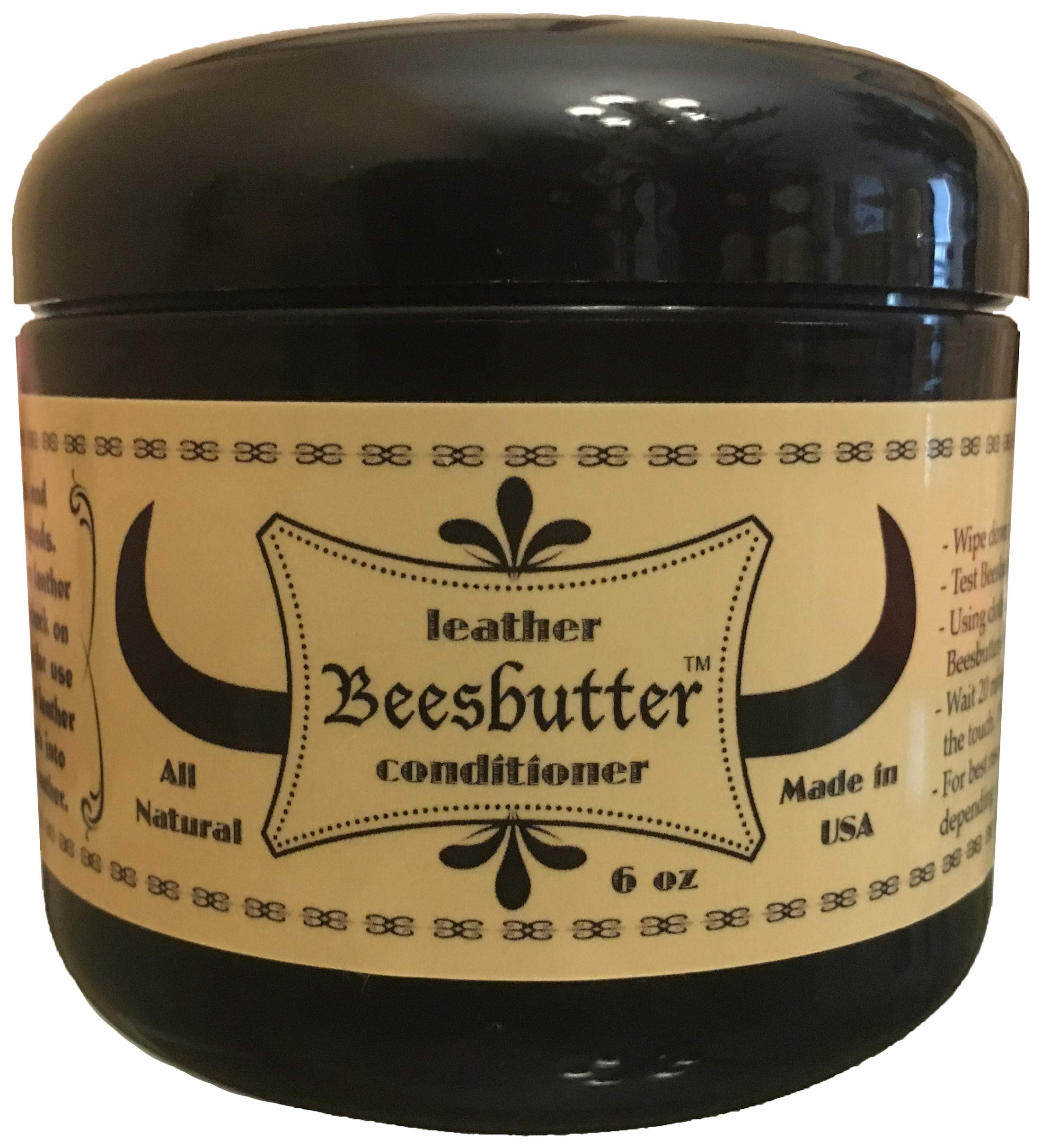 Beesbutter ALL NATURAL Leather Conditioner Genuine Leather Restorer