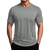 MAGCOMSEN Mens Workout Shirts Dry Fit Athletic Short Sleeve Tshirts Moisture Wicking Gym Running Performance Shirt