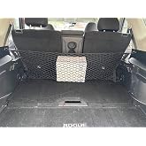 Rear Seat Envelope Style Trunk Mesh Cargo Net for Nissan Rogue S SV SL Platinum 2014-2025 - Car Accessories - Premium Trunk Organizers and Storage - Vehicle Carrier Organizer for Nissan Rogue