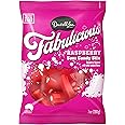 Darrell Lea Fabulicious Sour Candy Stix, Soft and Tangy, No Artificial Flavors, Palm Oil Free, Made in Australia, Shareable (Sour Raspberry, 7 Ounce (Pack of 1))