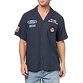 Lucky Brand Mens Ford Mechanic Short Sleeve Shirt