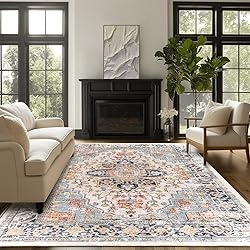 QD-Udreamy 5x7 Area Rugs - Machine Washable Area