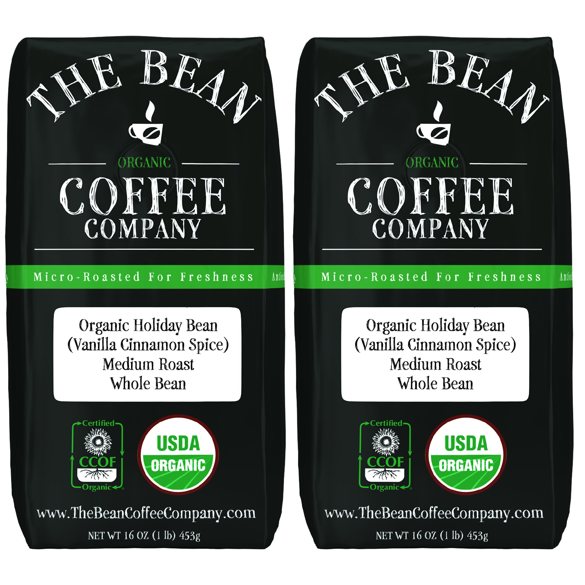 The Bean Coffee Company Organic Vanilla Nut, Medium Roast