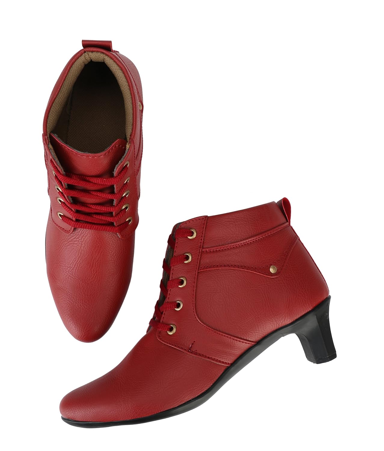 neso elegant point fashion red boots