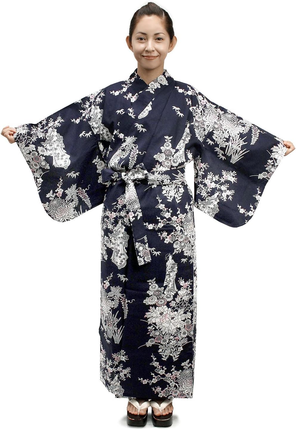 Kimono Japan Women's Easy Yukata Robe