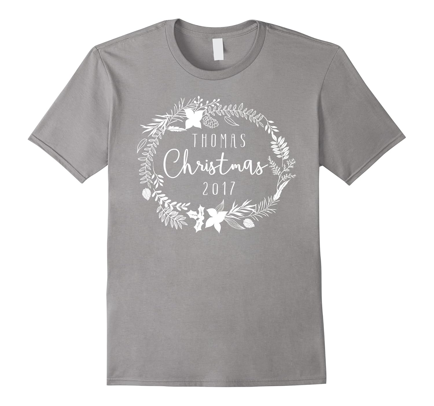 personalized family christmas shirts - Thomas Christmas 2017-ANZ