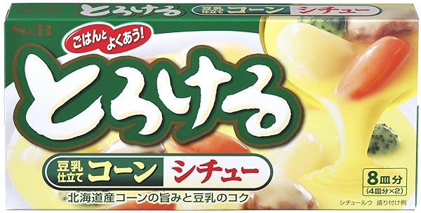 S&B TOROKERU TASTY SOYMILK & CORN STEW SAUCE...
