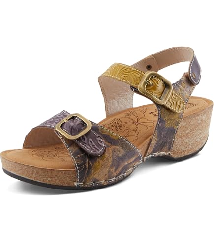 Amazon.com | L`Artiste Gottaget Women's Artistic Wedge Sandal