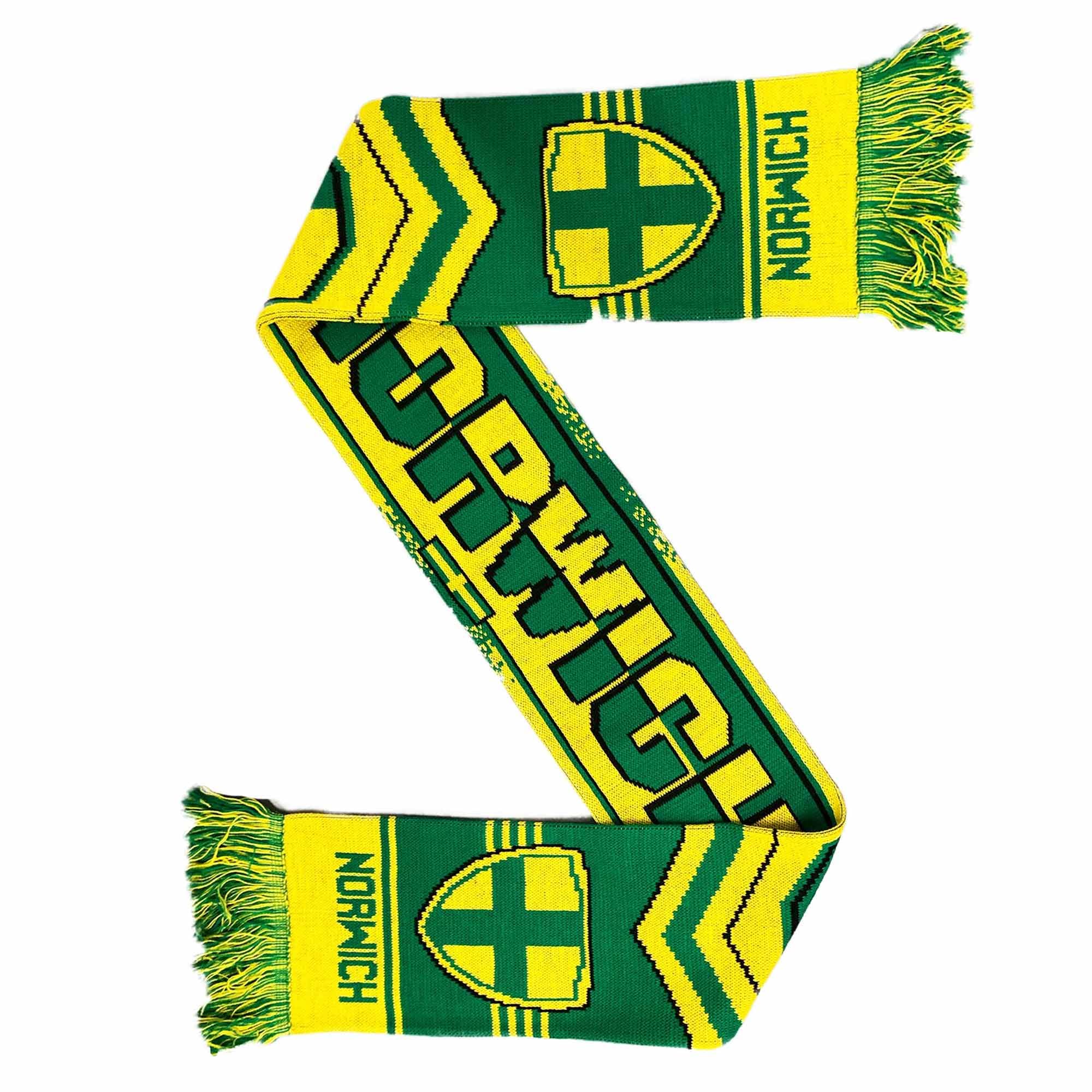 GIFTS 4 ALL Norwich Football Fans Scarf - Match Day & Soccer Scarf for Canaries Fans