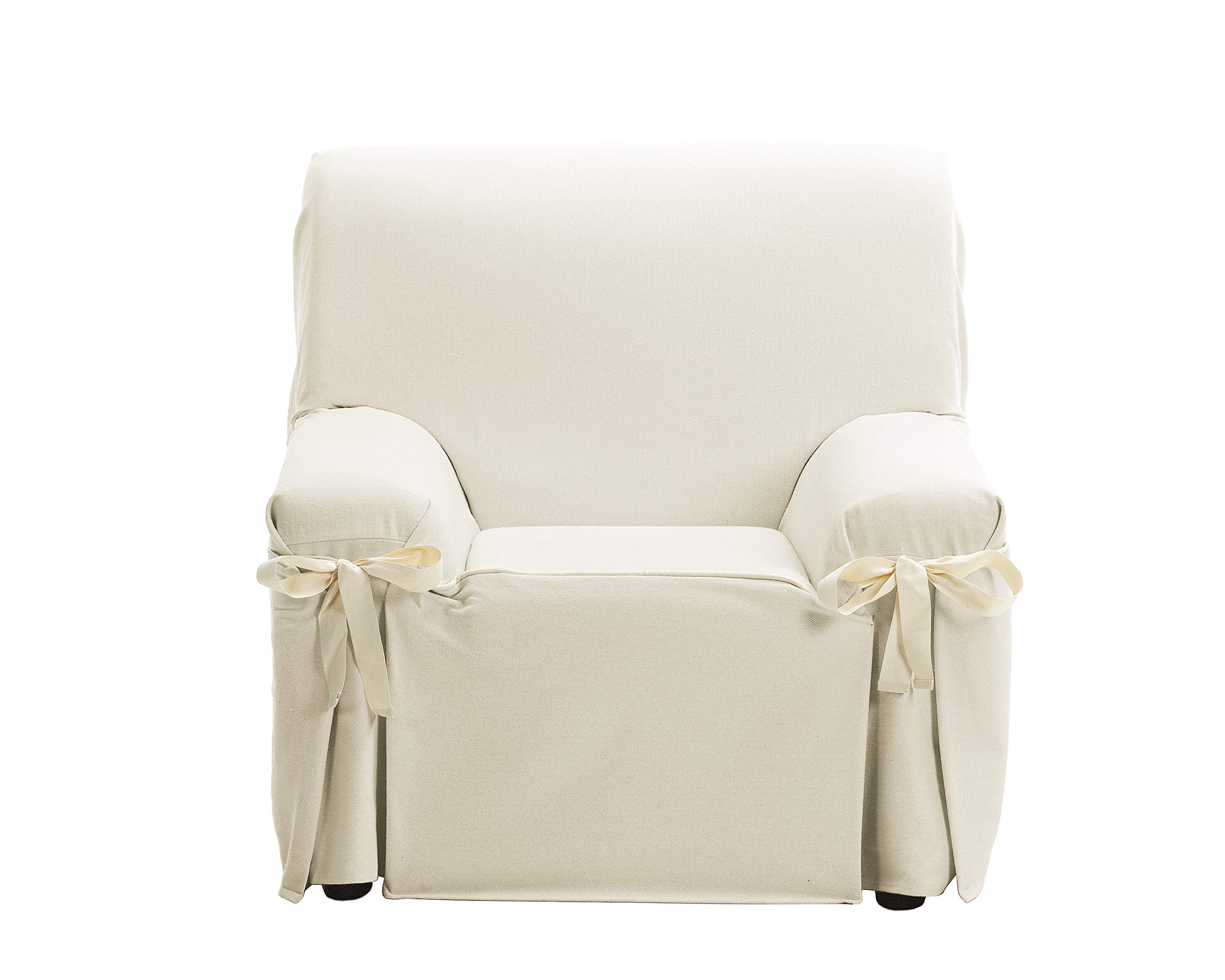 Martina Home Riga Sofa Cover Bows, Beige