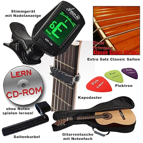 Alta calidad Andaluza Concierto Guitarra clásica 4/4 en ...