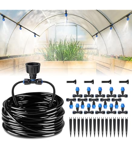 Amazon.com : Drip Irrigation Kit for Hanging Baskets - Kit Size : Basic :  Patio, Lawn & Garden