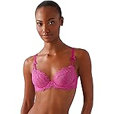 b.tempt'd Womens It's on Unlined Lace Demi Contour Underwire Bra, 951296