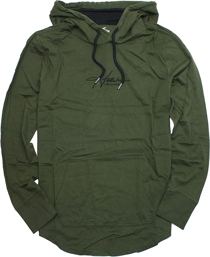 hollister hooded tee