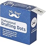 Mr. Pen- Professional Drafting Dots, 500 Pieces Drafting Dots, Art Tape, Tape Dots, Artist Masking Tape, Drafting Supplies, A