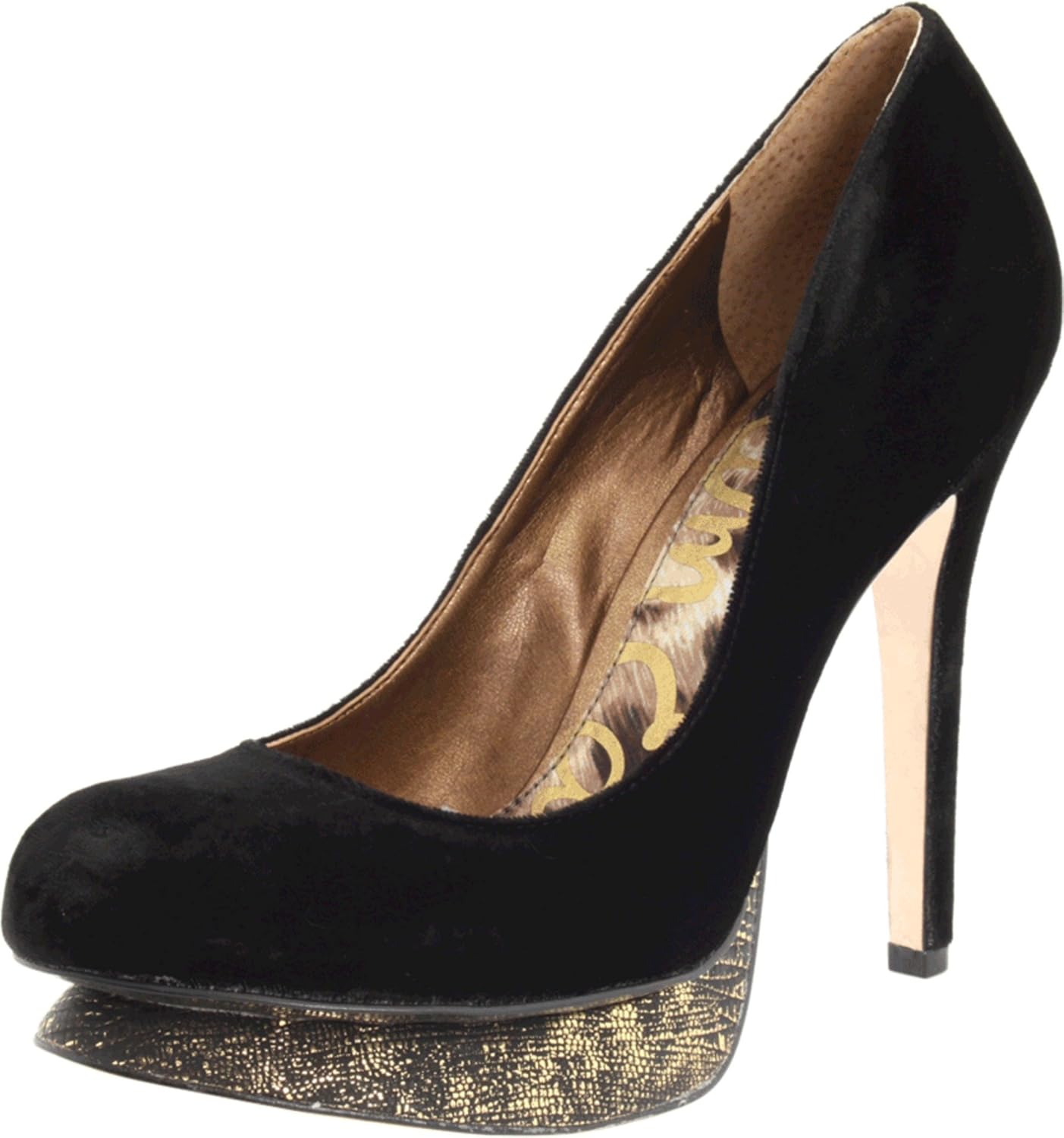 sam edelman gold pumps