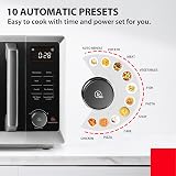Toshiba 5-in-1 Air Fry Microwave Oven 26L 900W Black ML2-EC26SF(BS) view 3