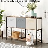 Amazing Tour 4 PCS Cube Storage Boxes 33x38x33 Foldable with Handles Black view 9