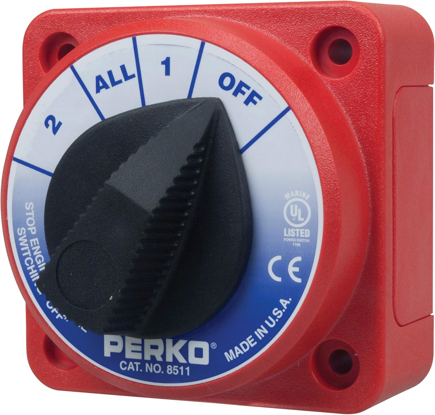 Perko 8511DP Compact Medium Duty Battery Selector Switch: Automotive