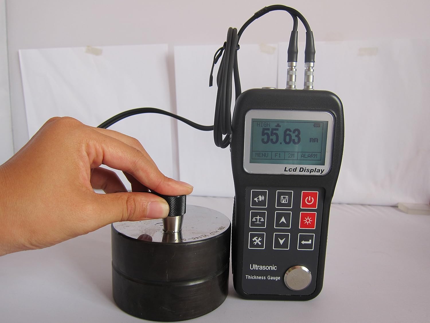 FRU320 Handheld Ultrasonic Thickness Tester Meter Gauge with PC