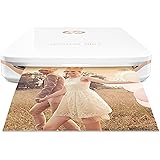 HP Sprocket Plus Instant Photo Printer, Print 30% Larger Photos on 2.3x3.4" Sticky-Backed Paper – White (2FR85A)
