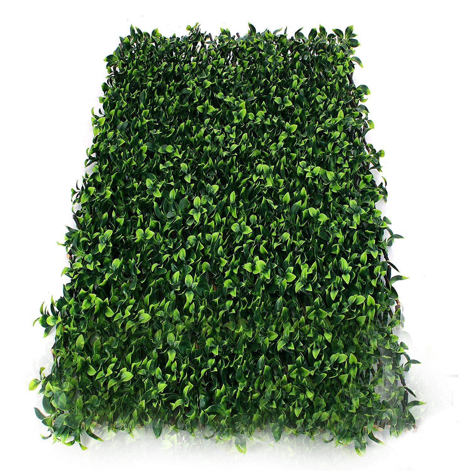 Buy BPIL 1x2m Artificial Laurel Leaf Expanding Fence To Screen Areas of
