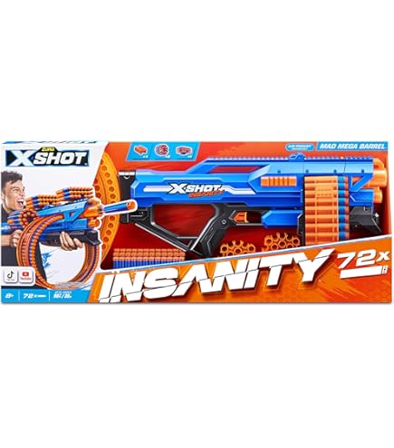 Amazon.com: X-SHOT Insanity-Manic, (ZUR36603) : Toys & Games