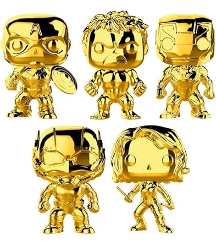 Funko Pop! Marvel ゴールドフィギュア 12体セット GOLD CHROME Funko Pop! Marvel Studios 10 Years Avengers