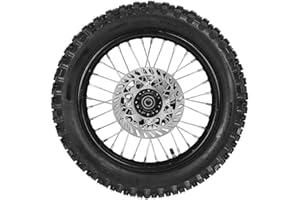 Enhanced Rear Wheel Tire Assembly 90/100-14 14in Direct Replacement Dirt Bike Shaft Brake Rotor Sprocket Smoother Ride Tao Ka