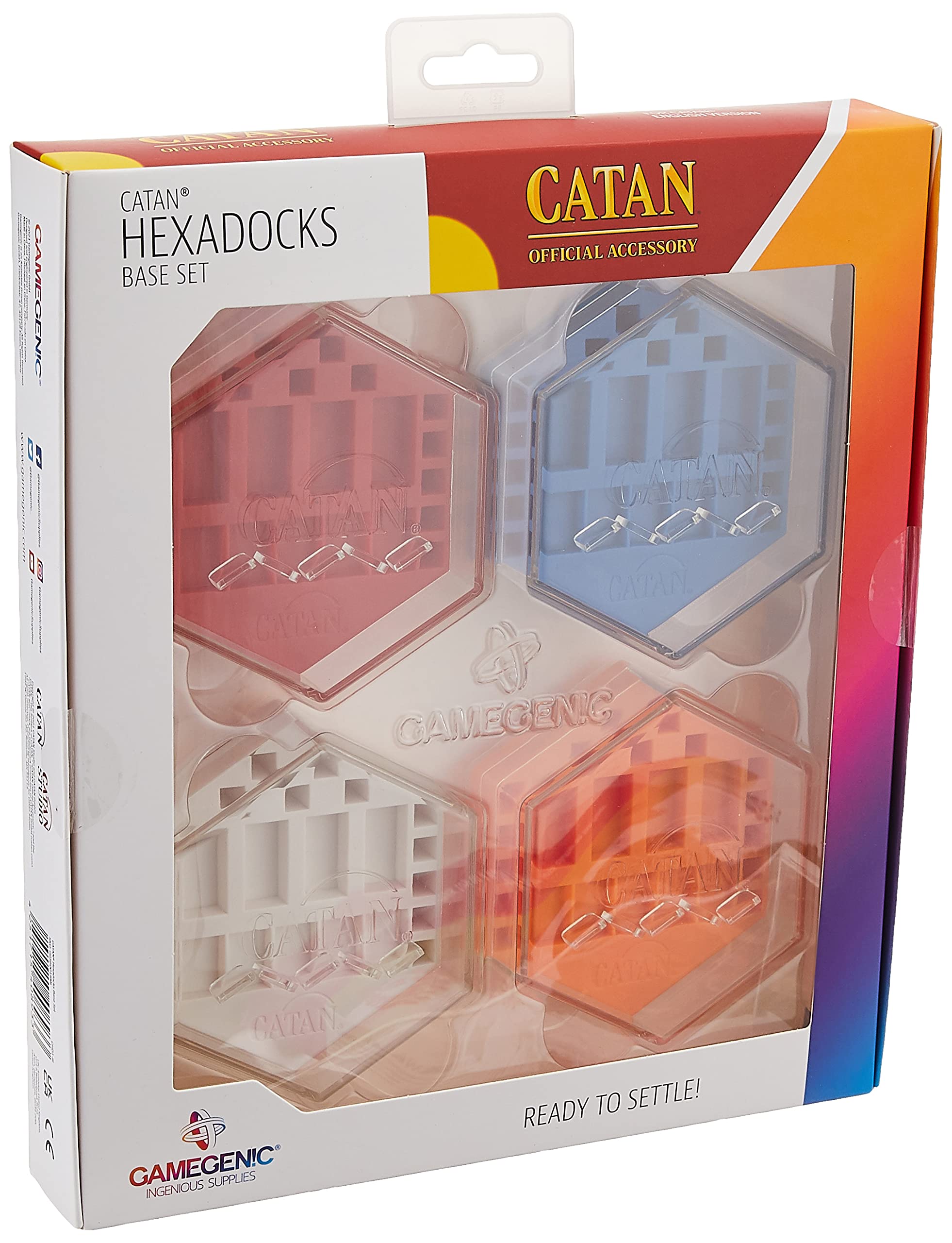 CATAN® TRADING POST Convertible Card Tray The all-in-one