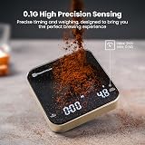 Maestri House Rechargeable Mini Coffee Scale with Timer, 2kg/0.1g view 4