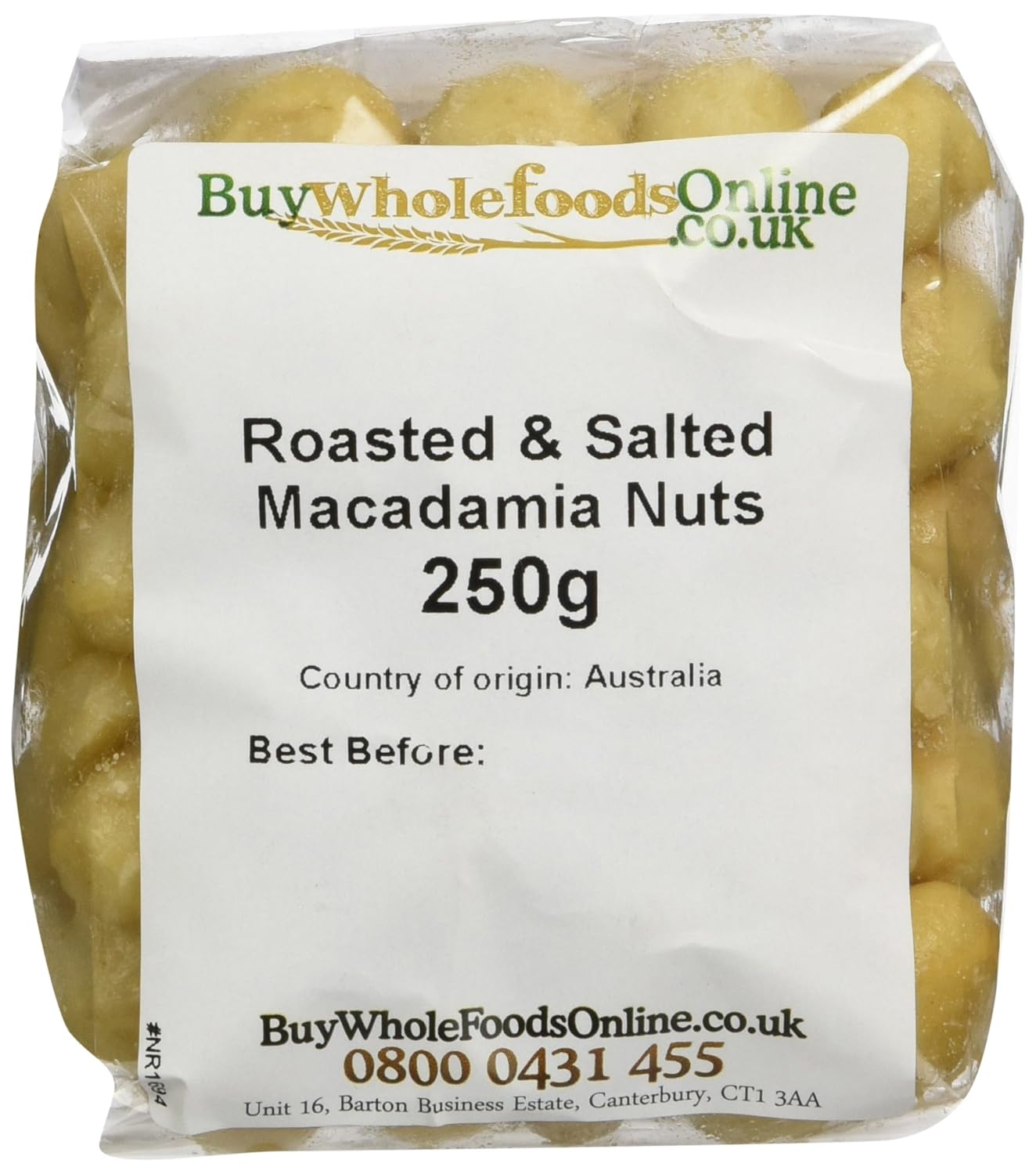 Buy Whole Foods Online Macadamia Nuts Roasted and Salted 250 g Amazon