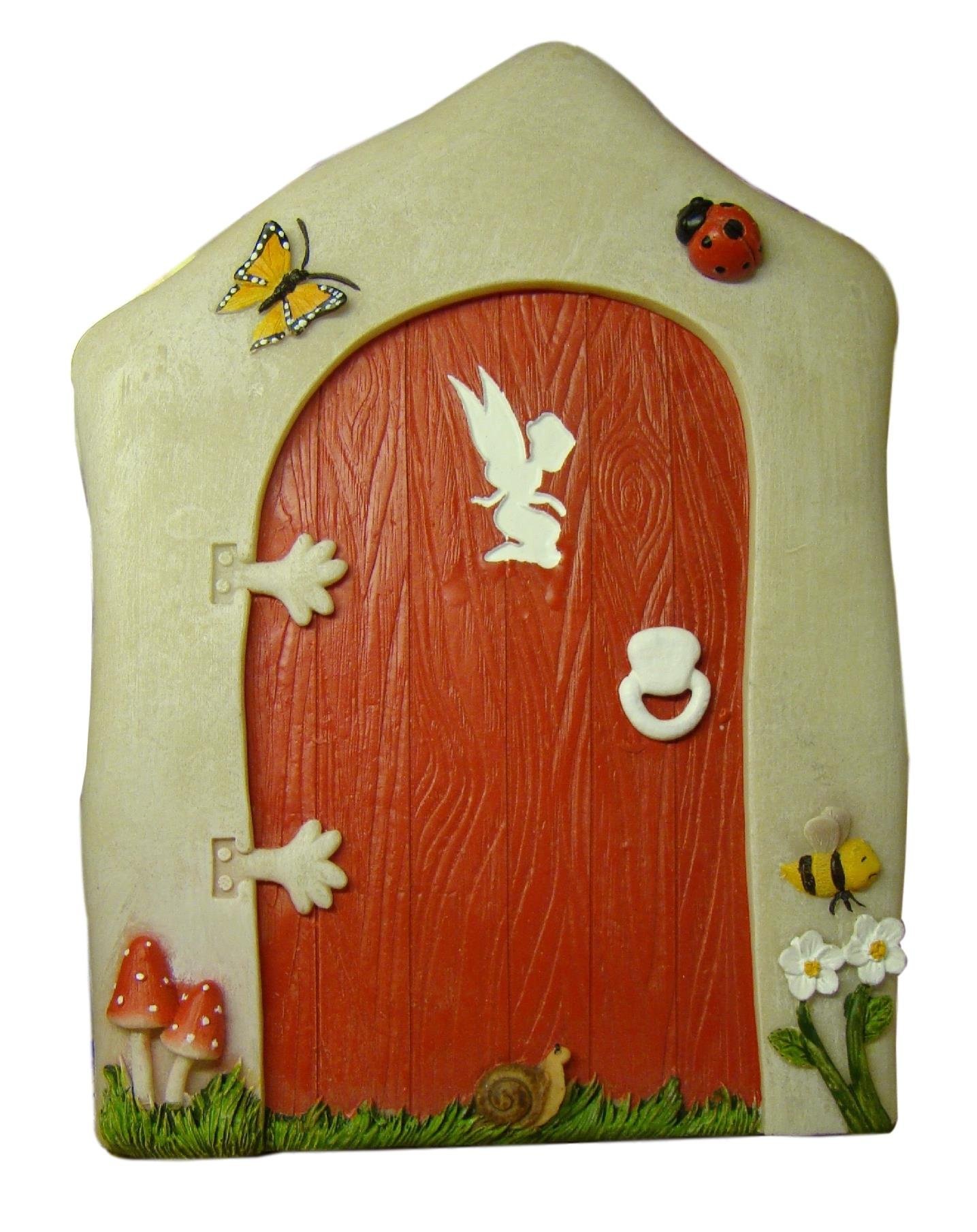 Miniature World Animated Red Fairy Door (MW06-016)