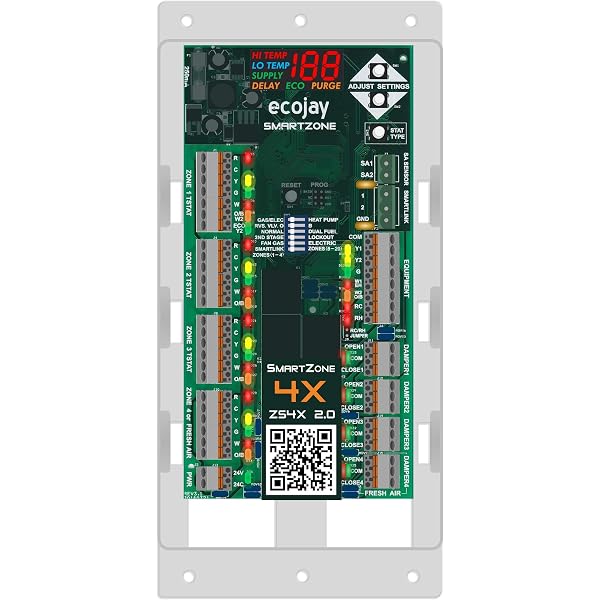Amazon.com: SmartZone-2X : 2 Zone HVAC Controller KIT w/Temp Sensor; Dual  climate control to replace Honeywell, EWC, Zonefirst, Zonex, Durozone u0026  more : Automotive