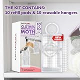 Entopest Moth Peds 10 Pads & 10 Hangers Monitoring Kit view 2