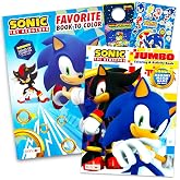 Sonic the Hedgehog Coloring Books for Kids 4-8 - Activity Bundle + Stickers | Sonic the Hedgehog Coloring and Activity Book Set for Boys 4-8 3-5 - Sonic, Tails, Shadow, Knuckles with Stickers