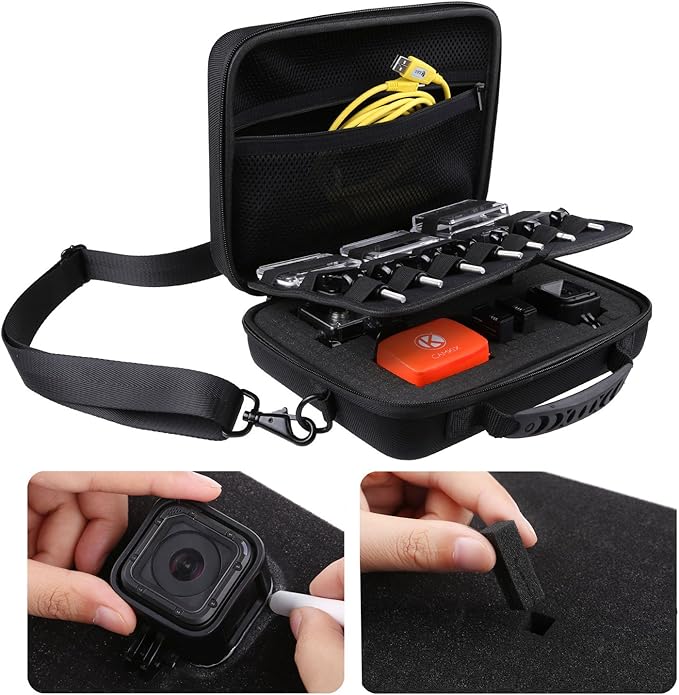 CamKix Large Carrying Case Compatible with GoPro Hero 8 Amazon.co.uk