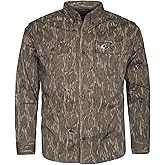 Mossy Oak unisex-adult mens Men's Long Sleeve Camo Hunting Shirts Cotton Mill
